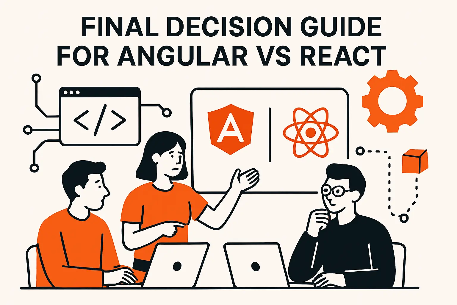 Final decision guide for angular vs react