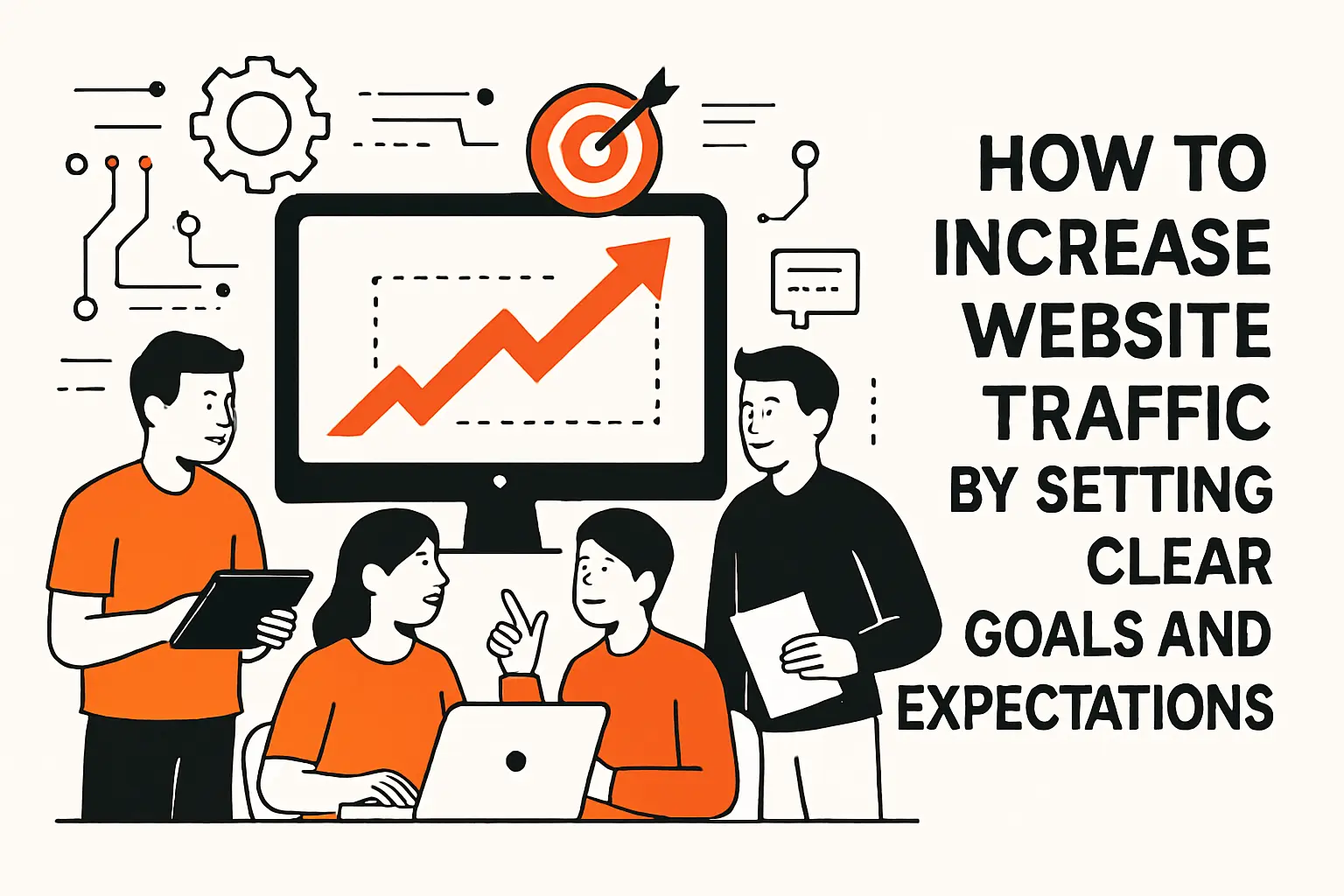 How to increase website traffic by setting clear goals and expectations