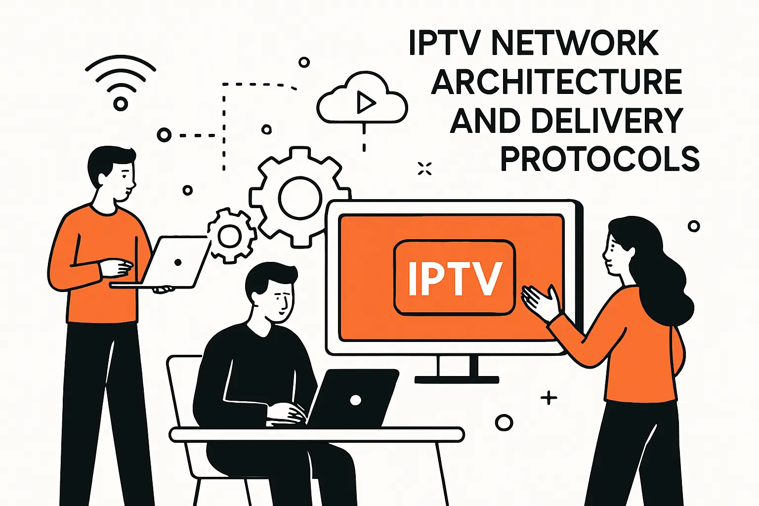 IPTV network architecture and delivery protocols