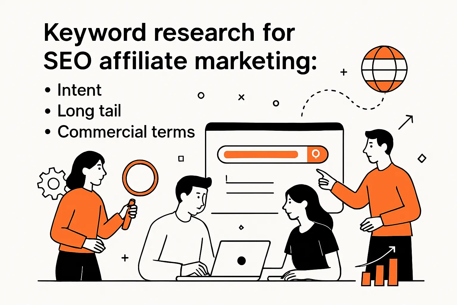 Keyword research for seo affiliate marketing: intent, long tail, and commercial terms