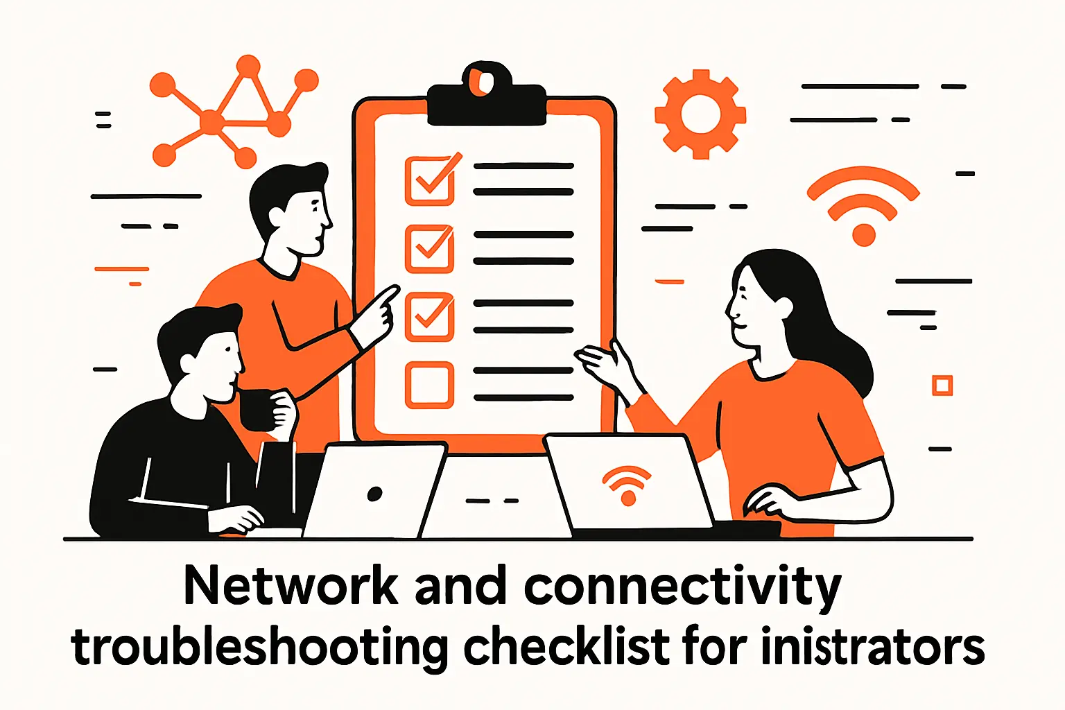 Network and connectivity troubleshooting checklist for administrators