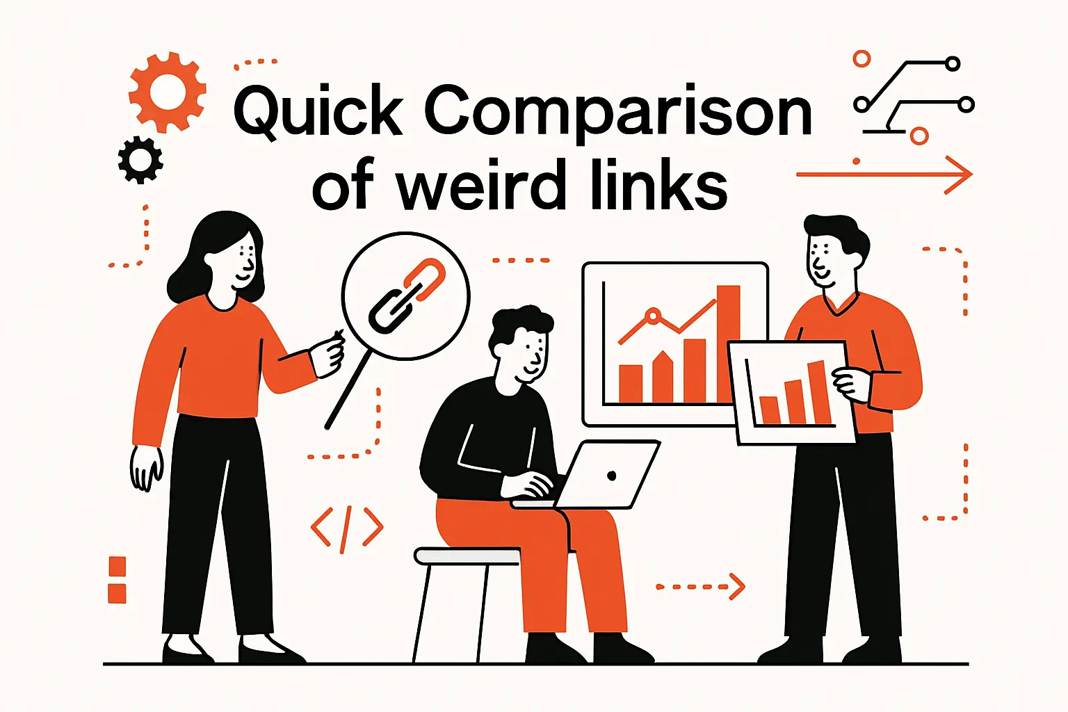 Quick Comparison of weird links