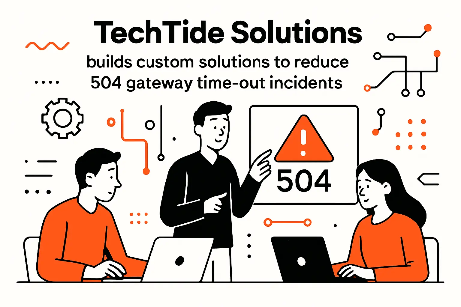TechTide Solutions builds custom solutions to reduce 504 gateway time-out incidents