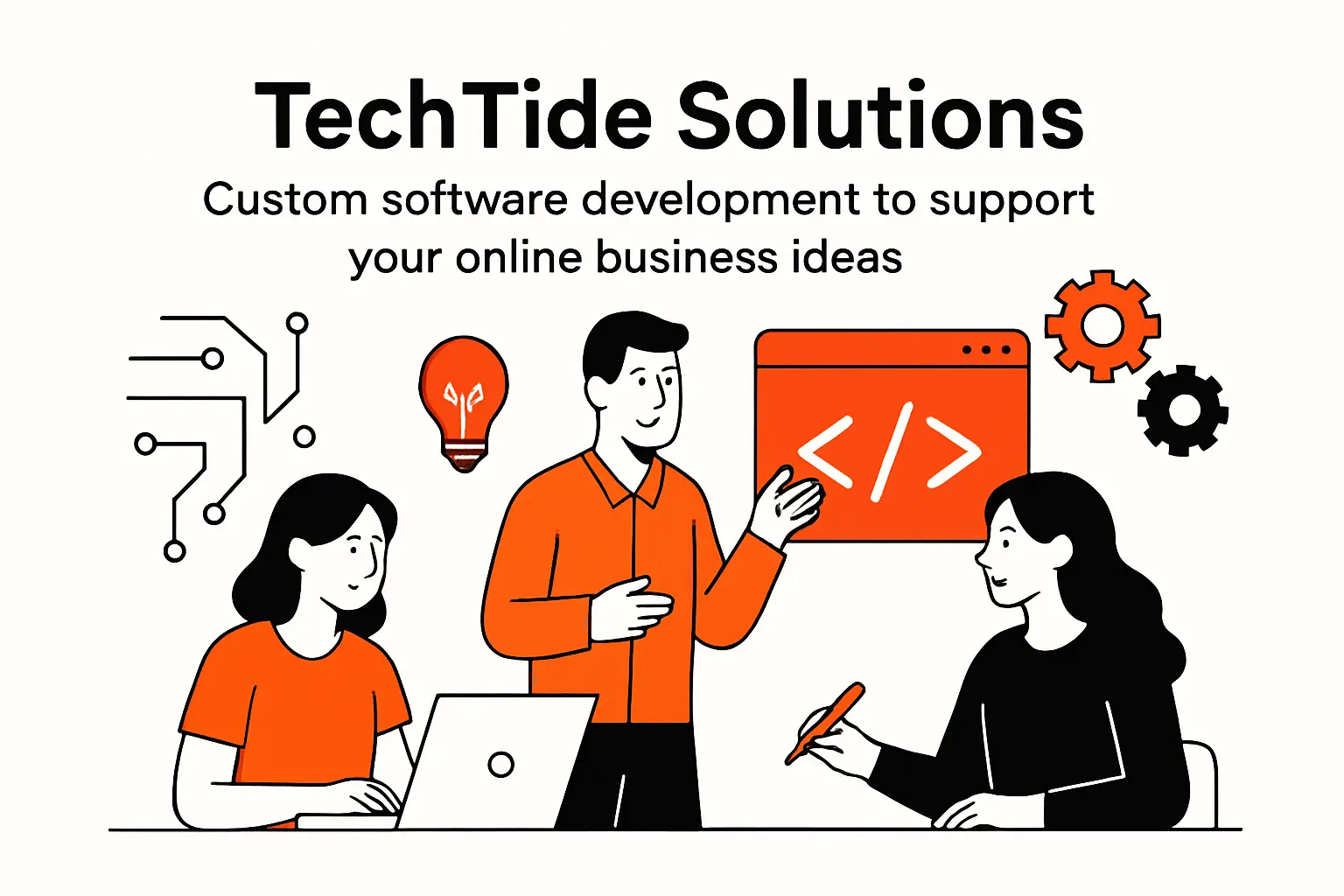 TechTide Solutions: Custom software development to support your online business ideas