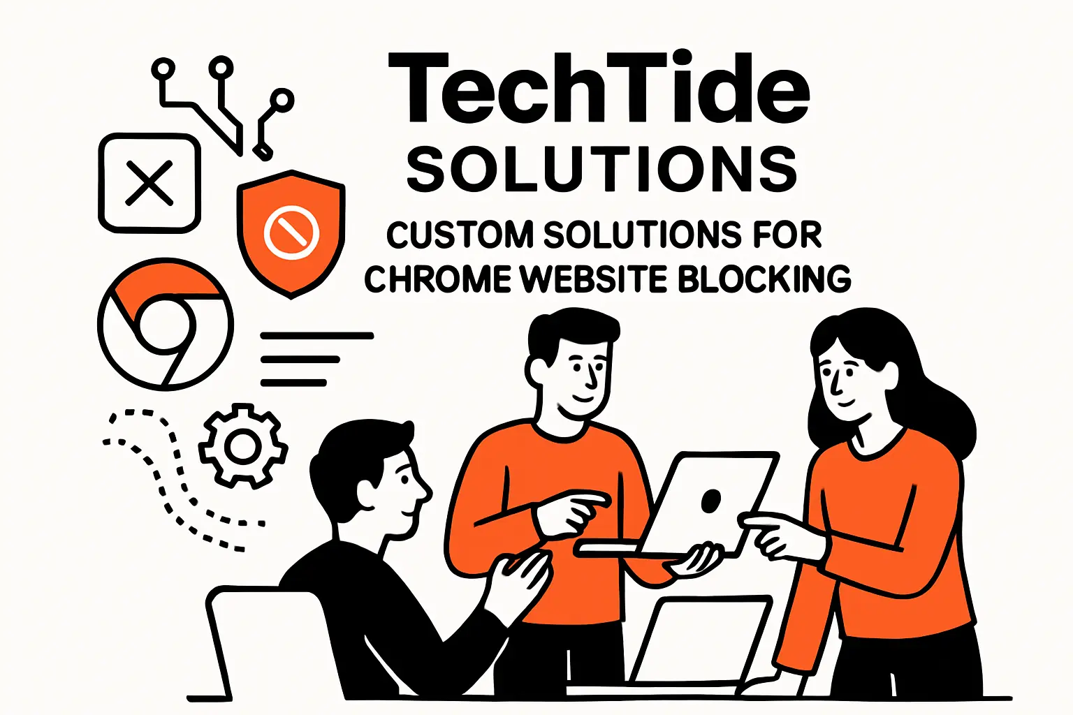 TechTide Solutions custom solutions for Chrome website blocking