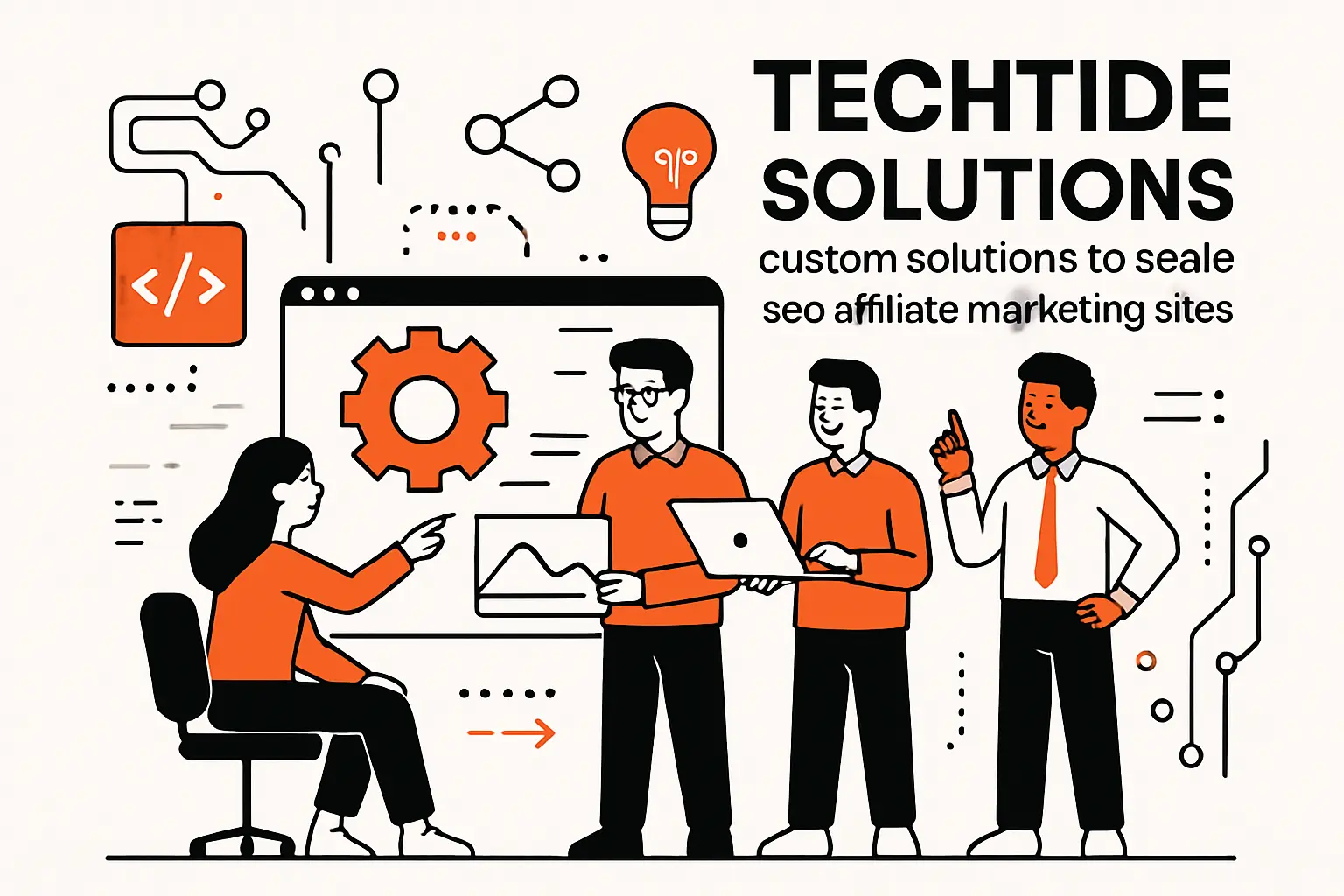 TechTide Solutions: custom solutions to scale seo affiliate marketing sites
