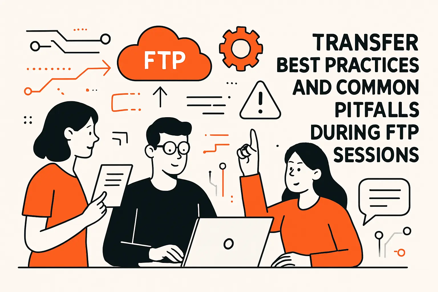 Transfer best practices and common pitfalls during FTP sessions