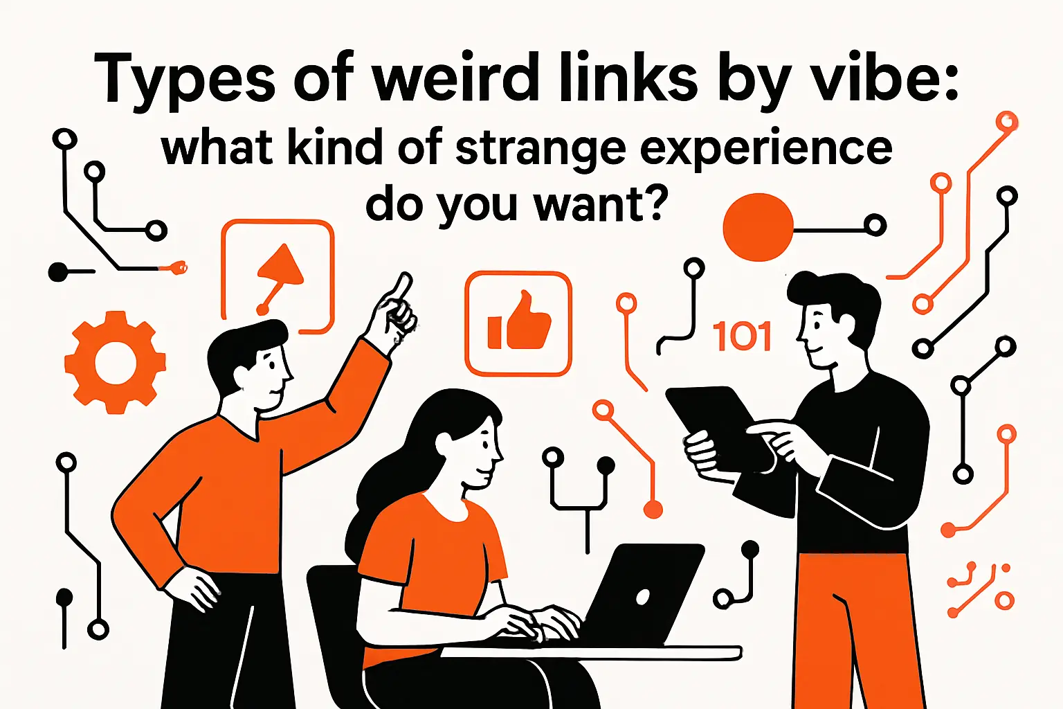 Types of weird links by vibe: what kind of strange experience do you want?