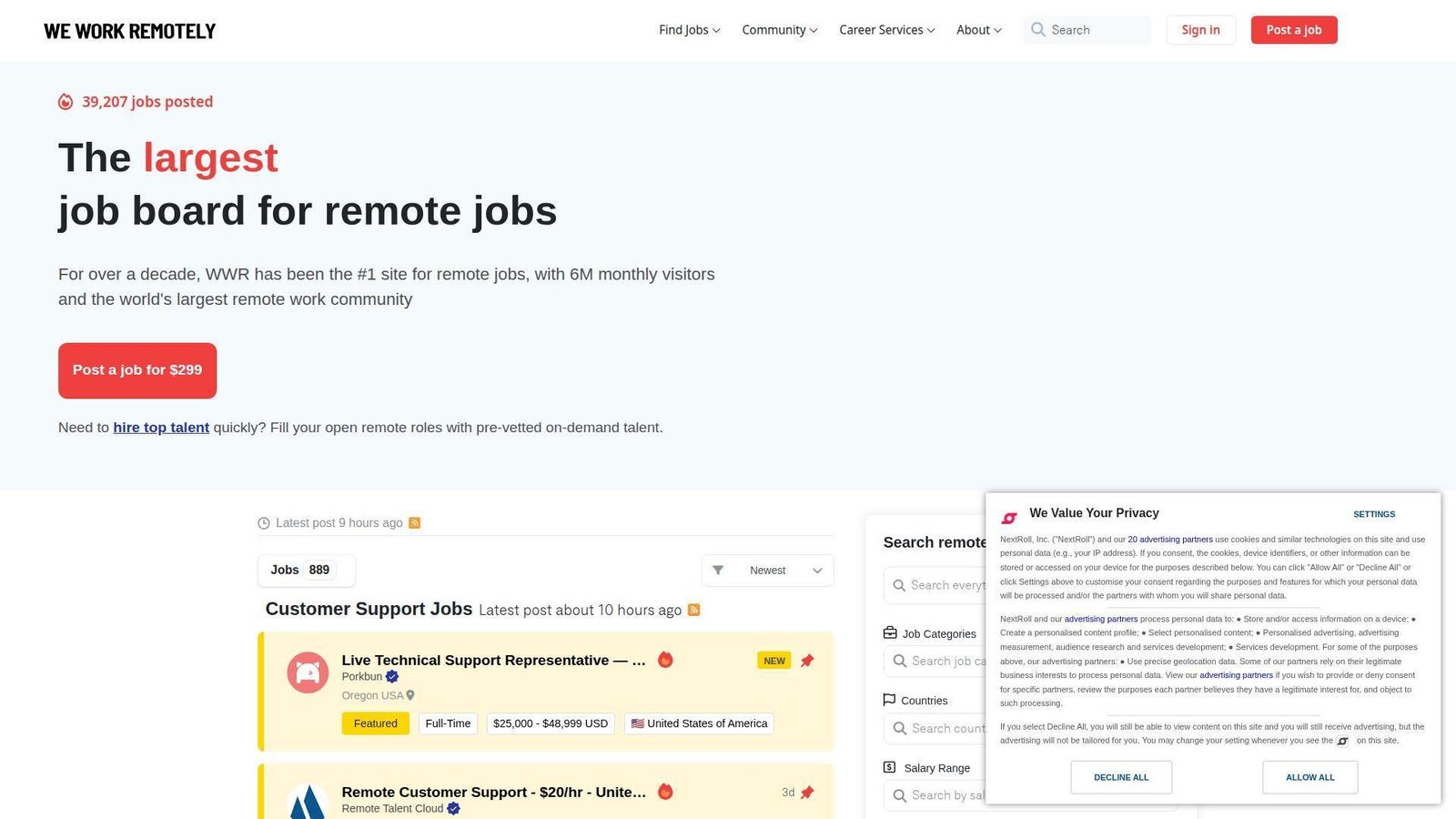 25. We Work Remotely