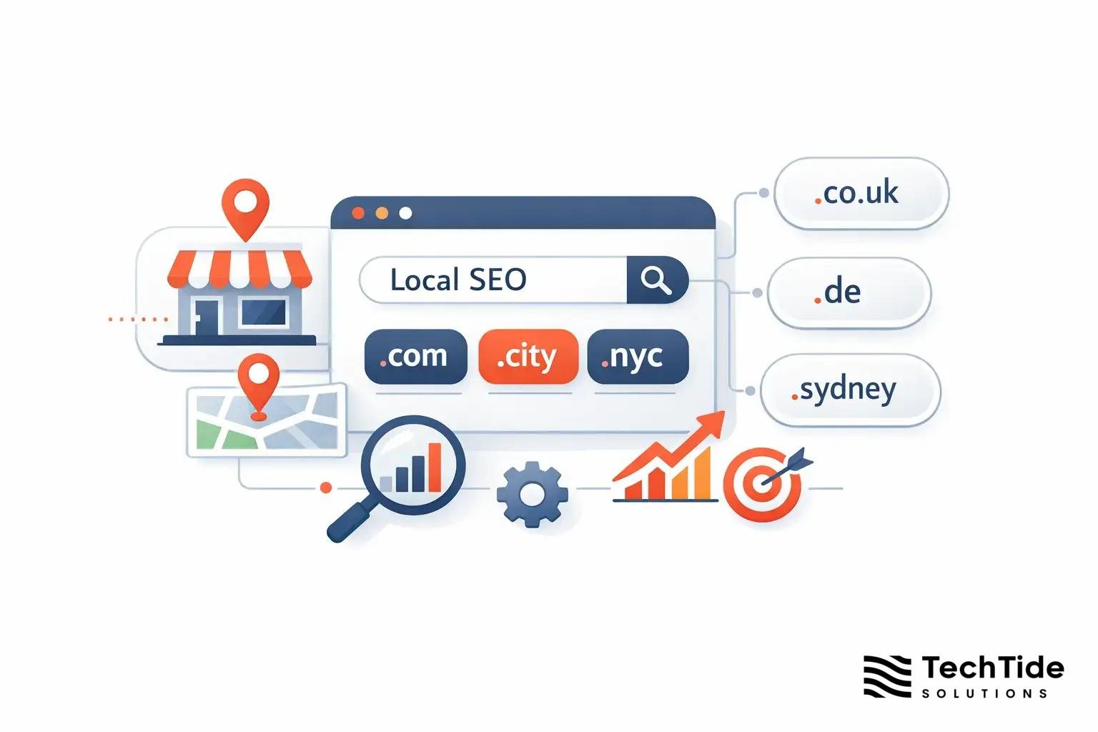 Best Domain Extensions for SEO for Local Markets