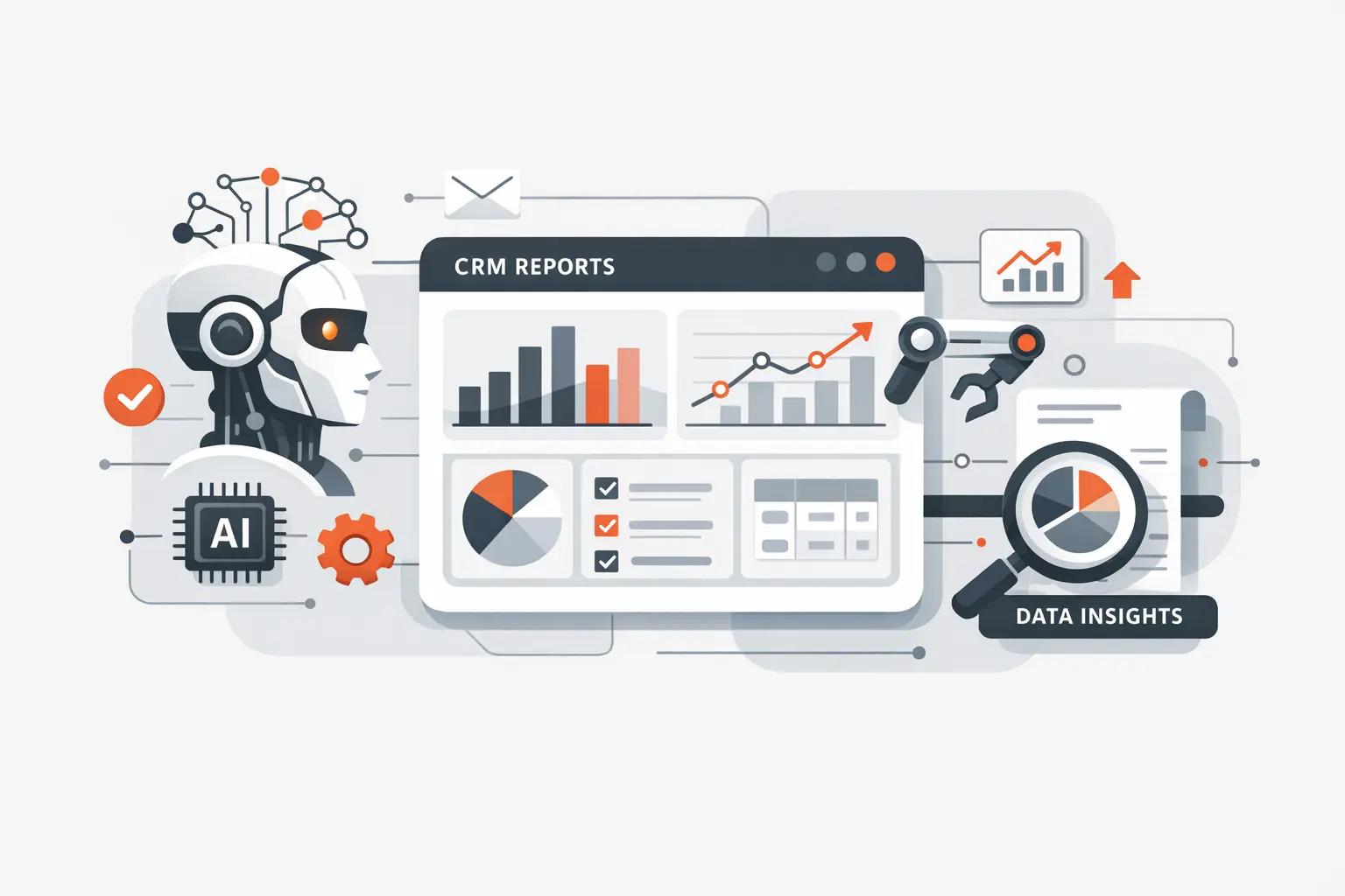 How AI and Automation Improve CRM Reporting