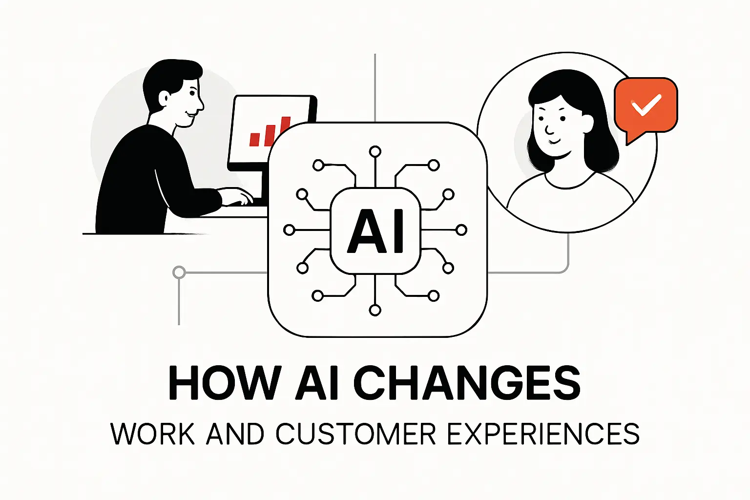 How AI Changes Work and Customer Experiences