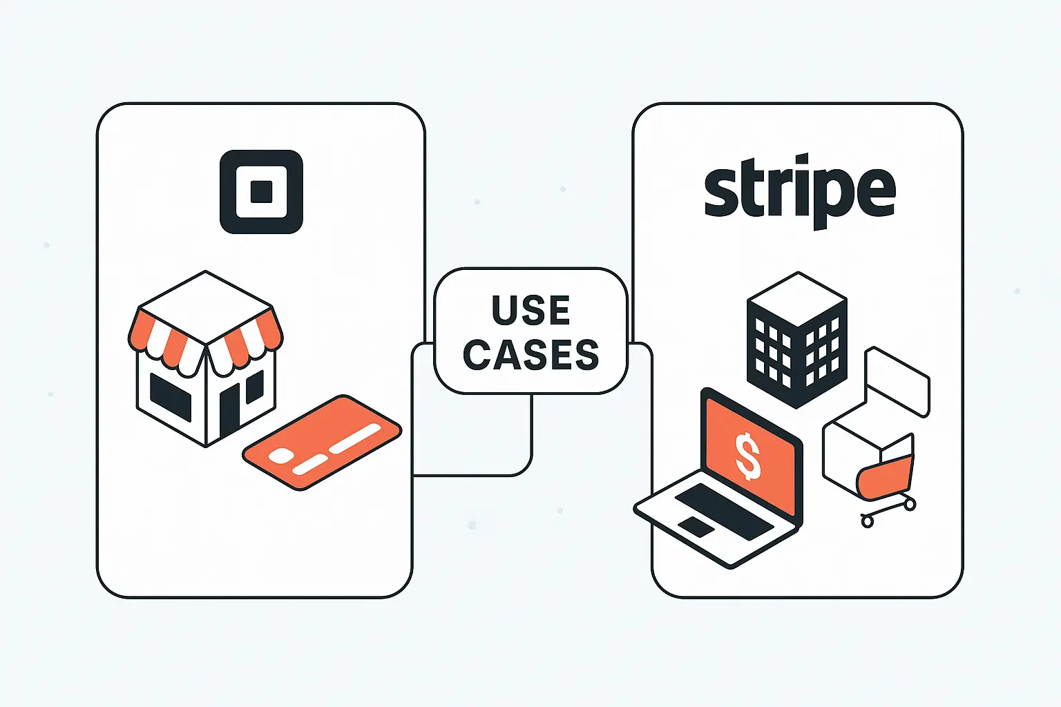 Square vs Stripe Use Cases by Business Type