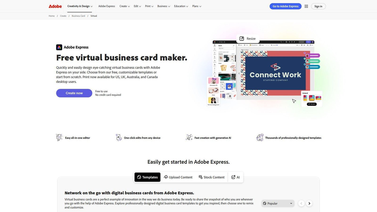 12. Adobe Express