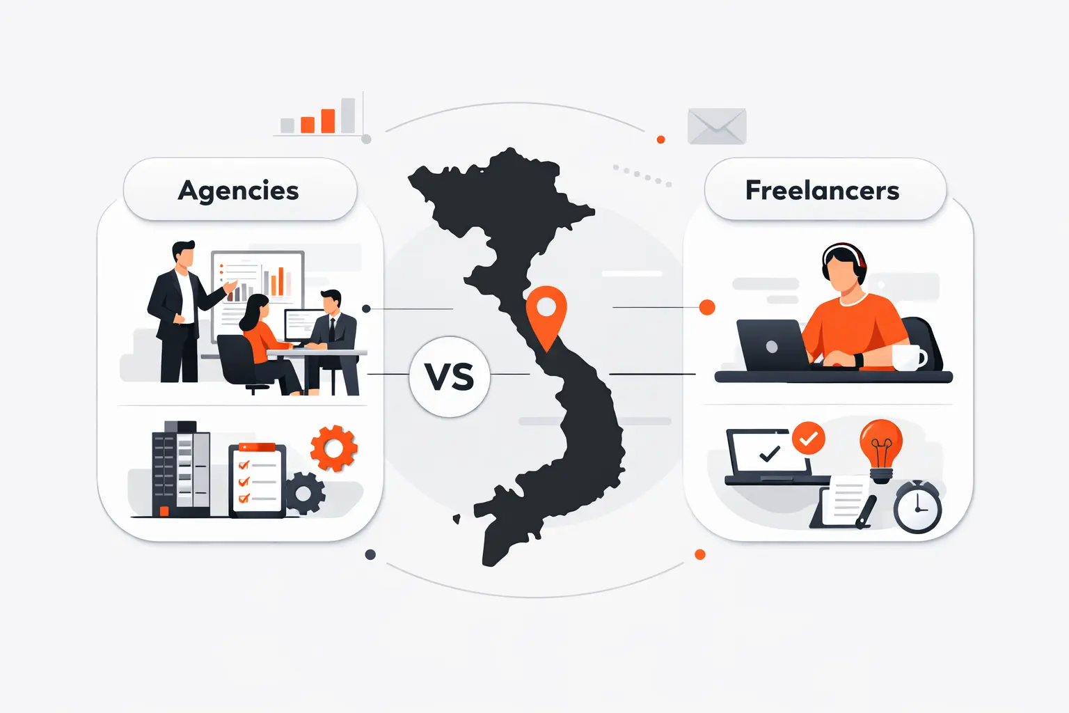 Agencies Versus Freelancers in Vietnam