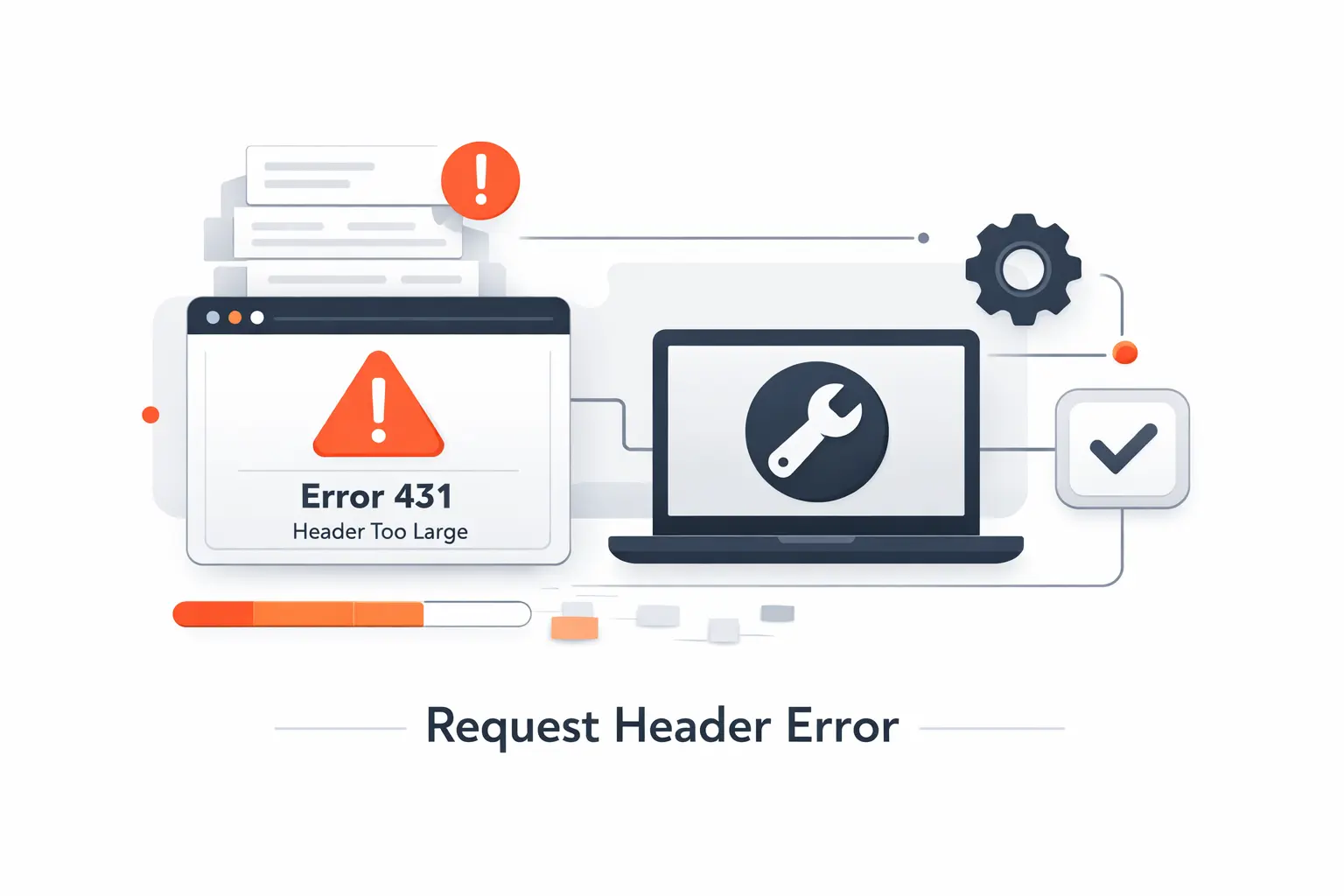 Bad Message 431: How to Fix the Request Header Fields Too Large Error