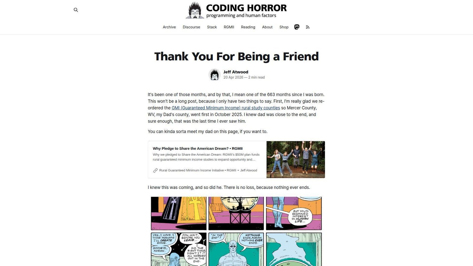 11. Coding Horror