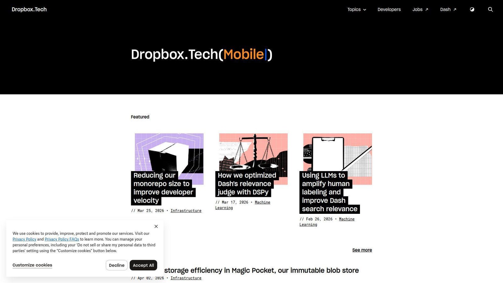 17. Dropbox Tech