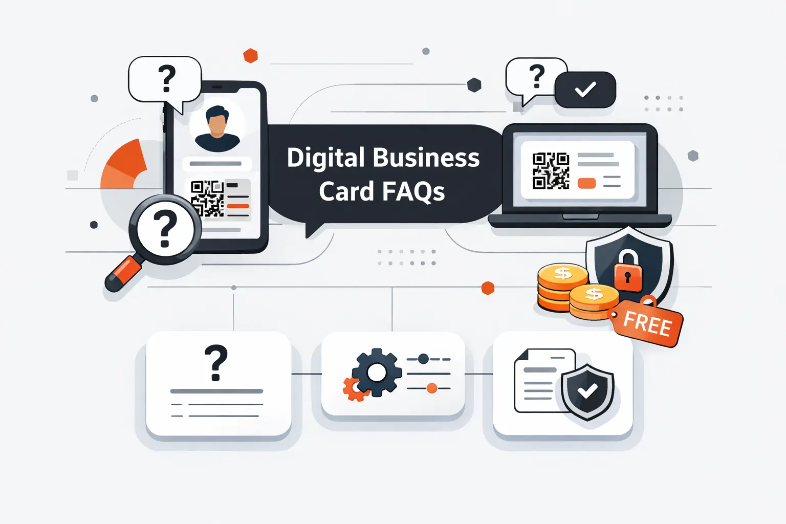 Frequently Asked Questions About Free Digital Business Cards