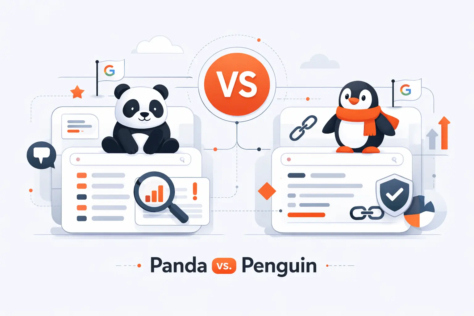 Google Panda Versus Google Penguin