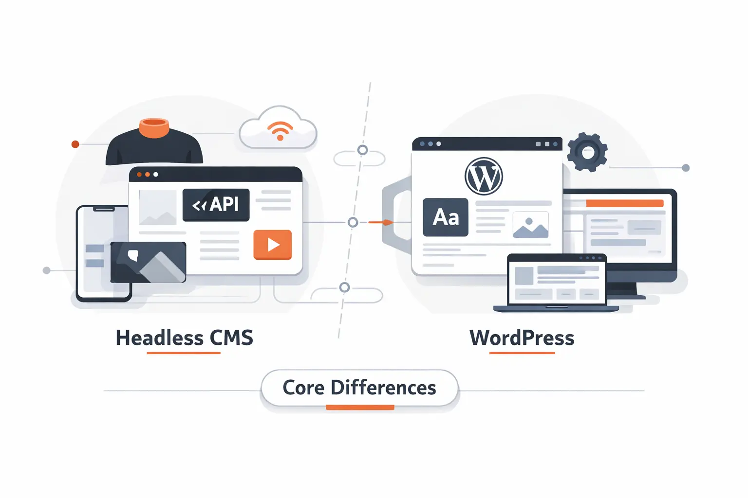 Headless CMS vs WordPress: Core Differences That Matter