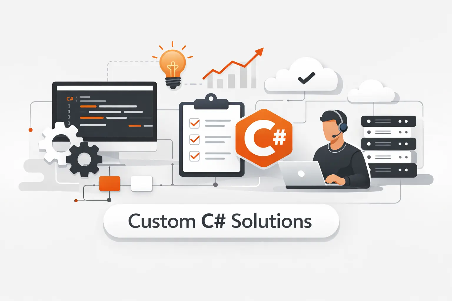 How TechTide Solutions Helps Build Custom C Sharp Solutions