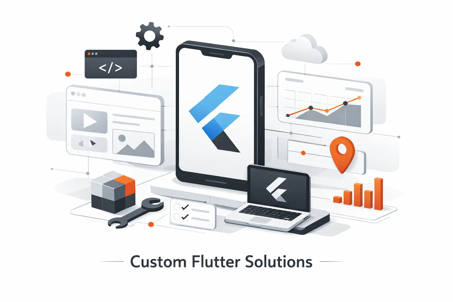 How TechTide Solutions Helps Build Custom Flutter Solutions