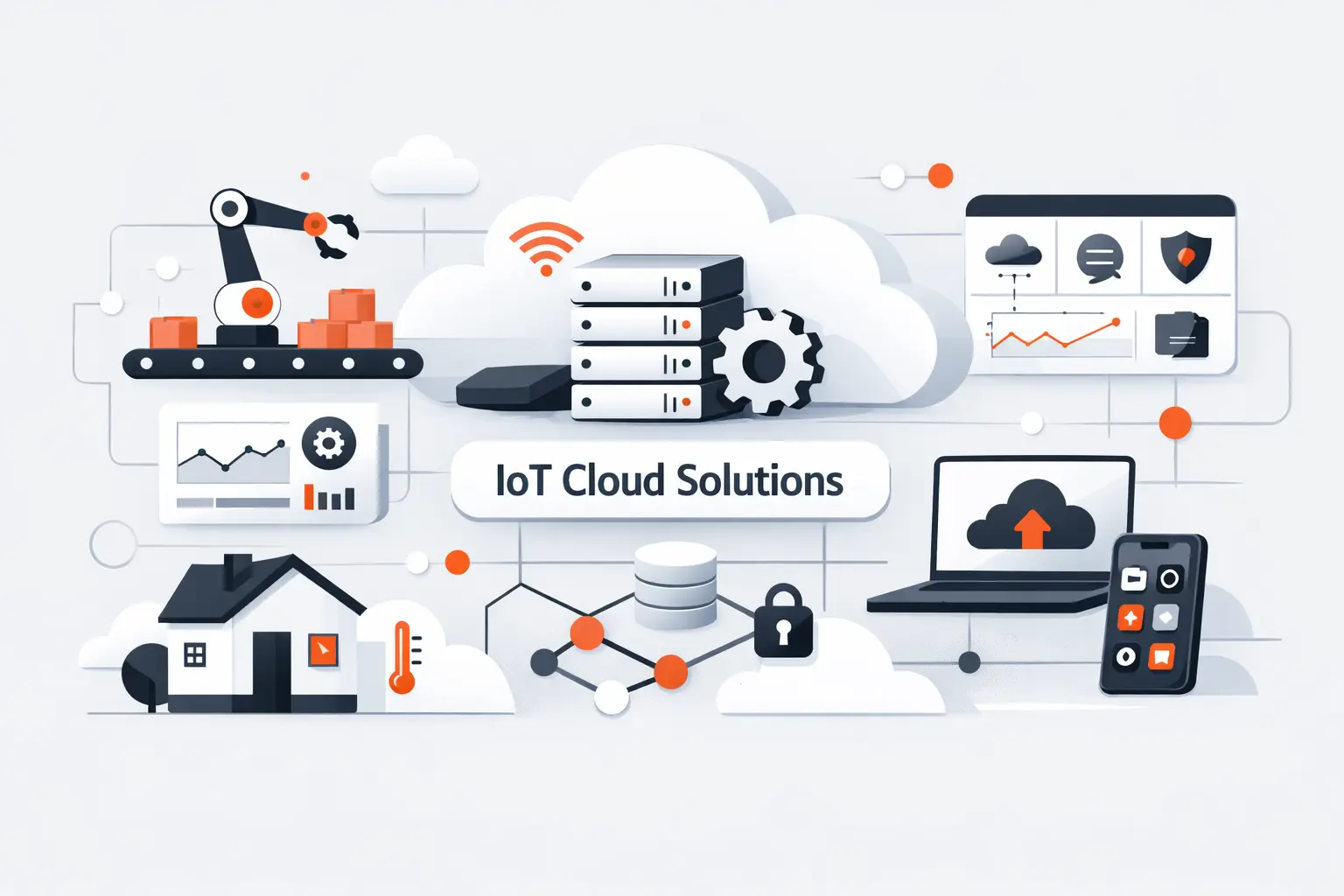 How TechTide Solutions Helps Build Custom IoT Cloud Architecture