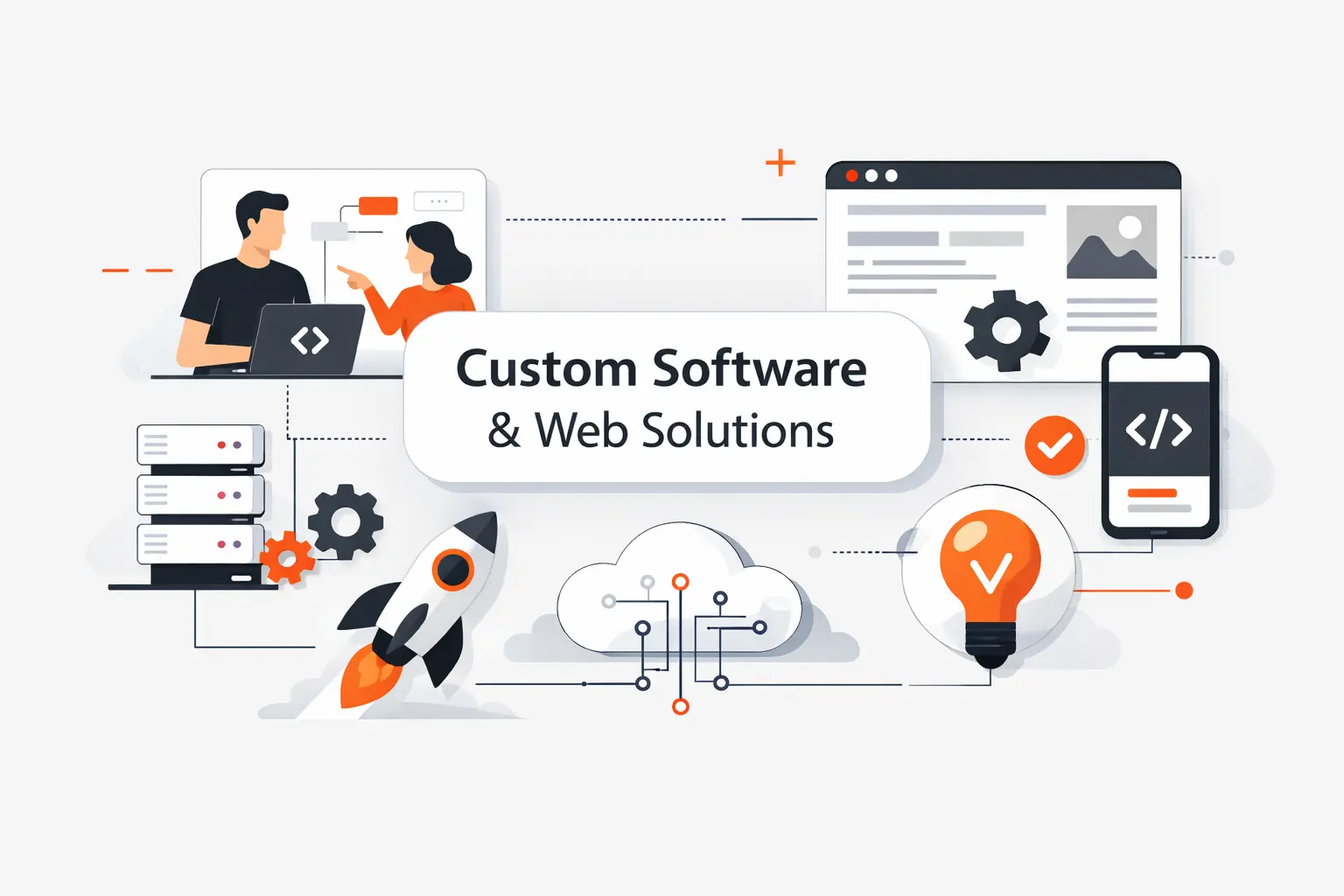 How TechTide Solutions Helps Build Custom Software and Web Solutions
