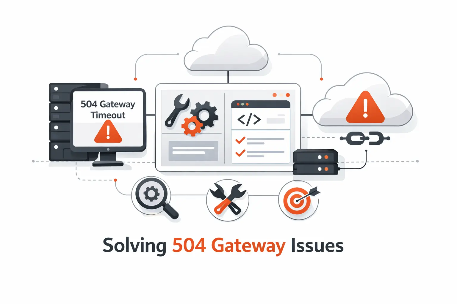 How TechTide Solutions Helps Build Custom Solutions for 504 Gateway Time-Out Challenges