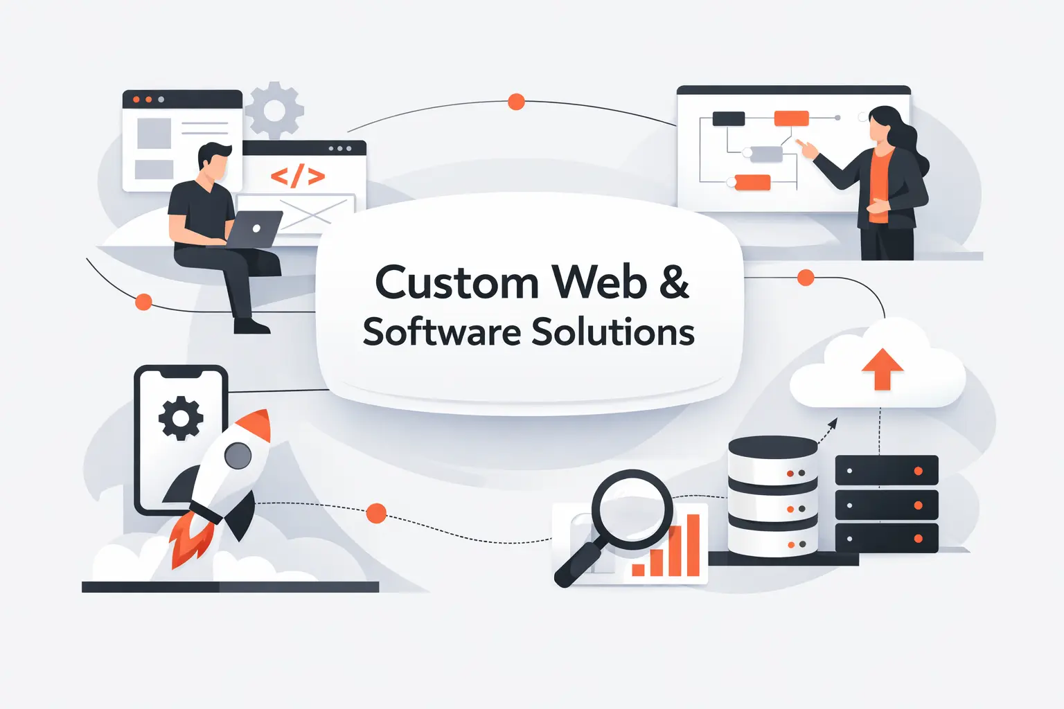 How TechTide Solutions Helps Build Custom Web and Software Solutions