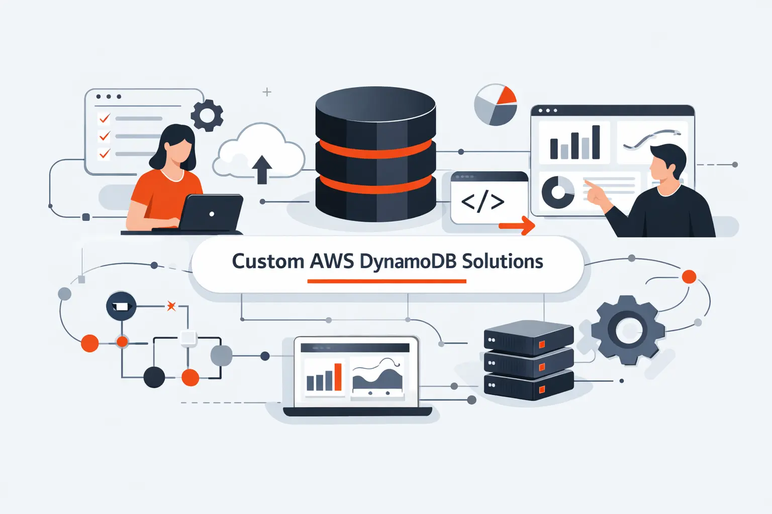 How TechTide Solutions Helps Businesses Build Custom AWS DynamoDB Solutions