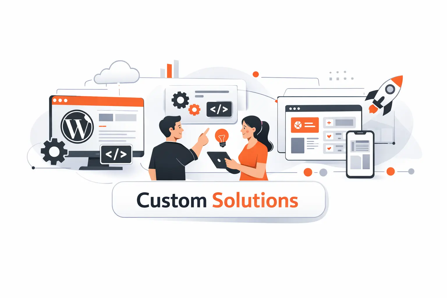 How TechTide Solutions Helps Businesses Build Custom WordPress and Software Solutions