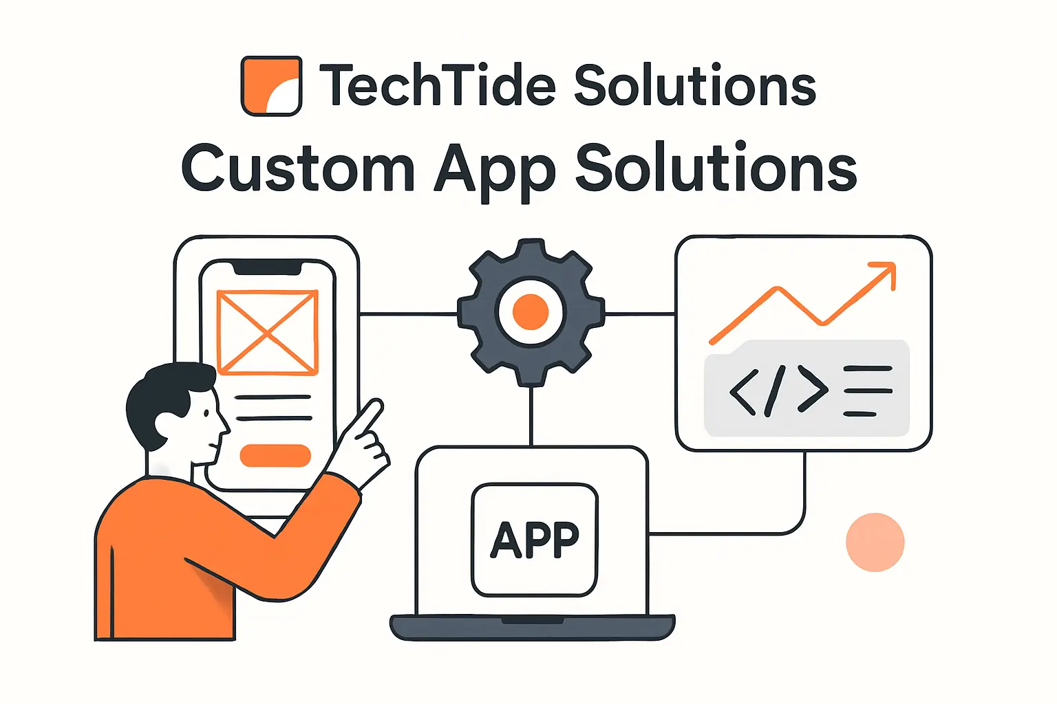 How TechTide Solutions Helps You Build Custom App Solutions