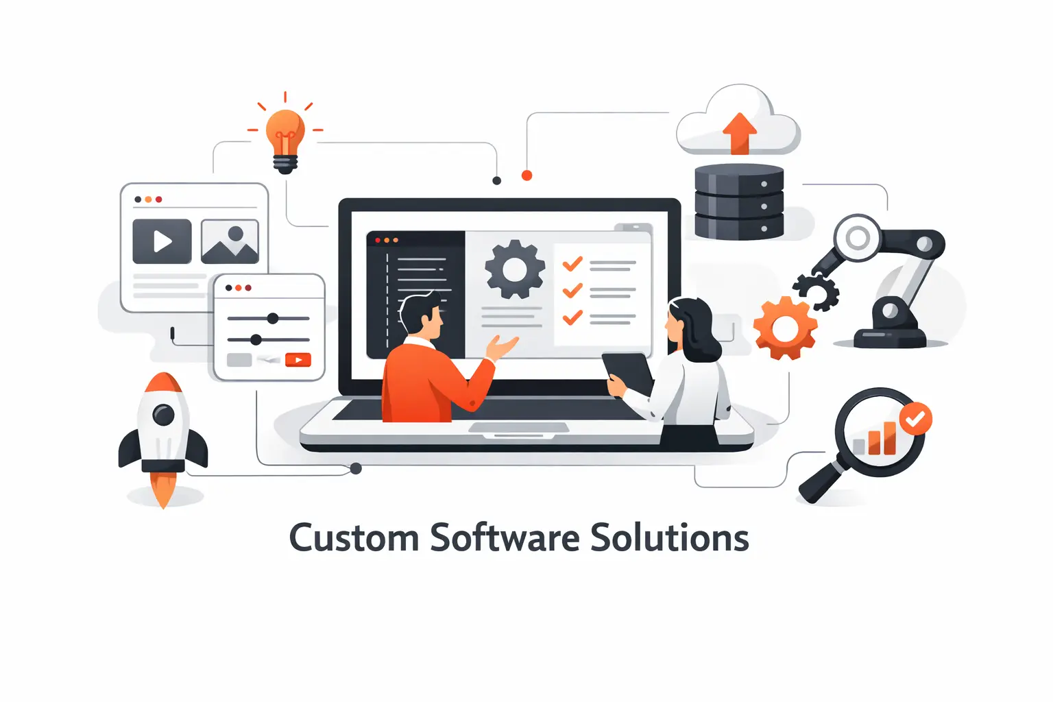 How TechTide Solutions Helps You Build Custom Software