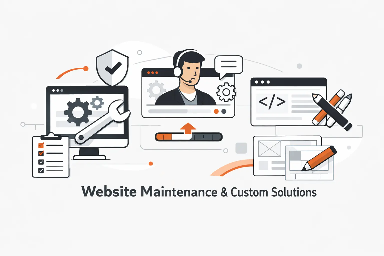 How TechTide Solutions Supports Website Maintenance and Custom Solutions
