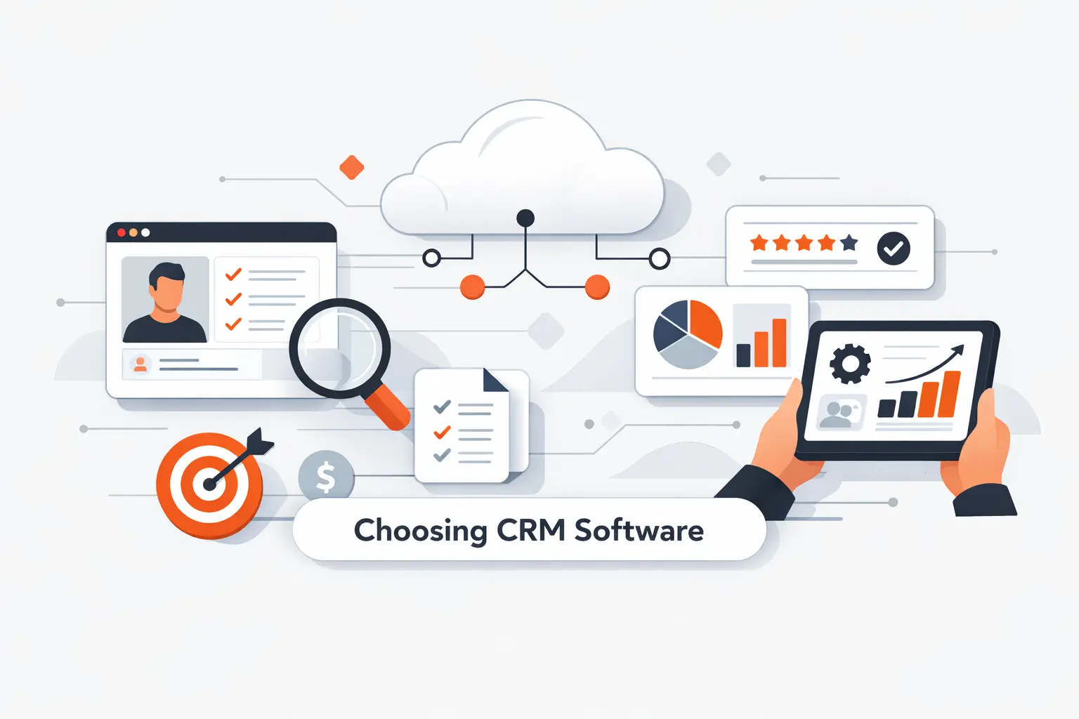 How to Choose the Right Cloud Based CRM Software
