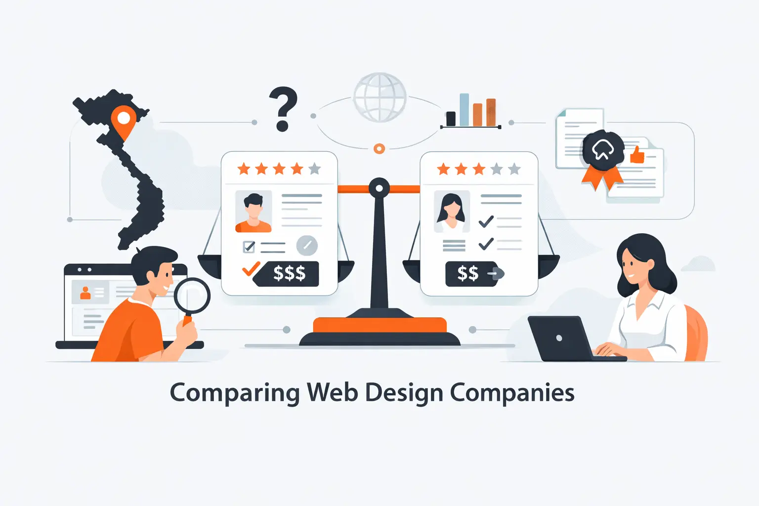 How to Compare Web Design Companies in Vietnam