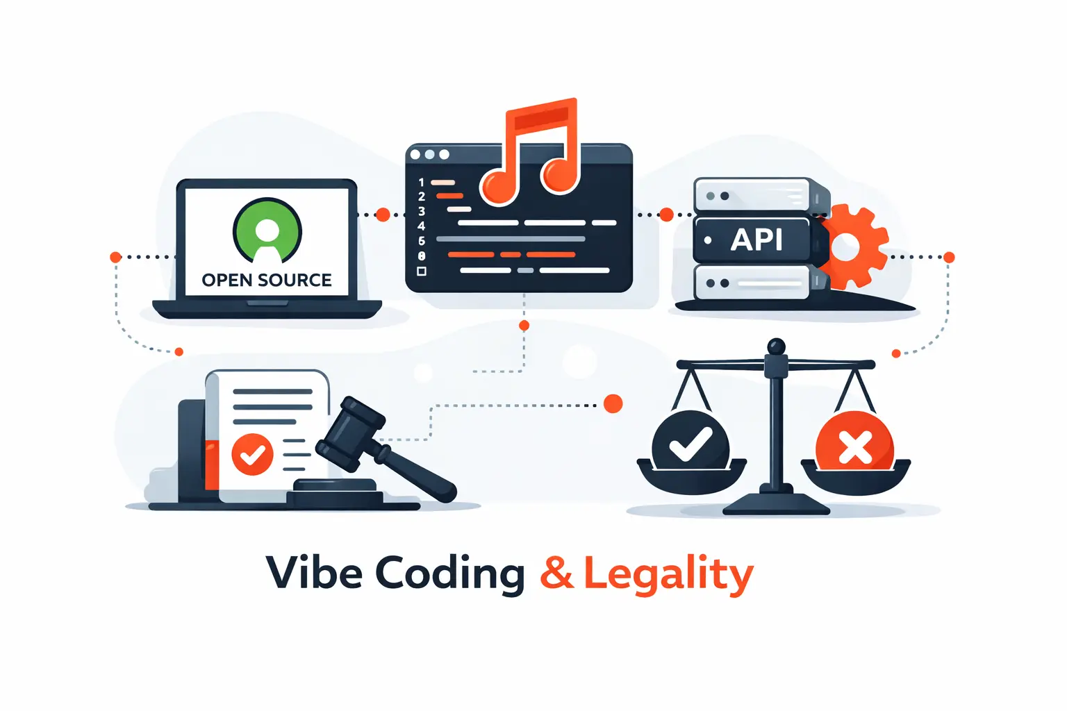 Is Vibe Coding Legal When Open Source and APIs Are Involved