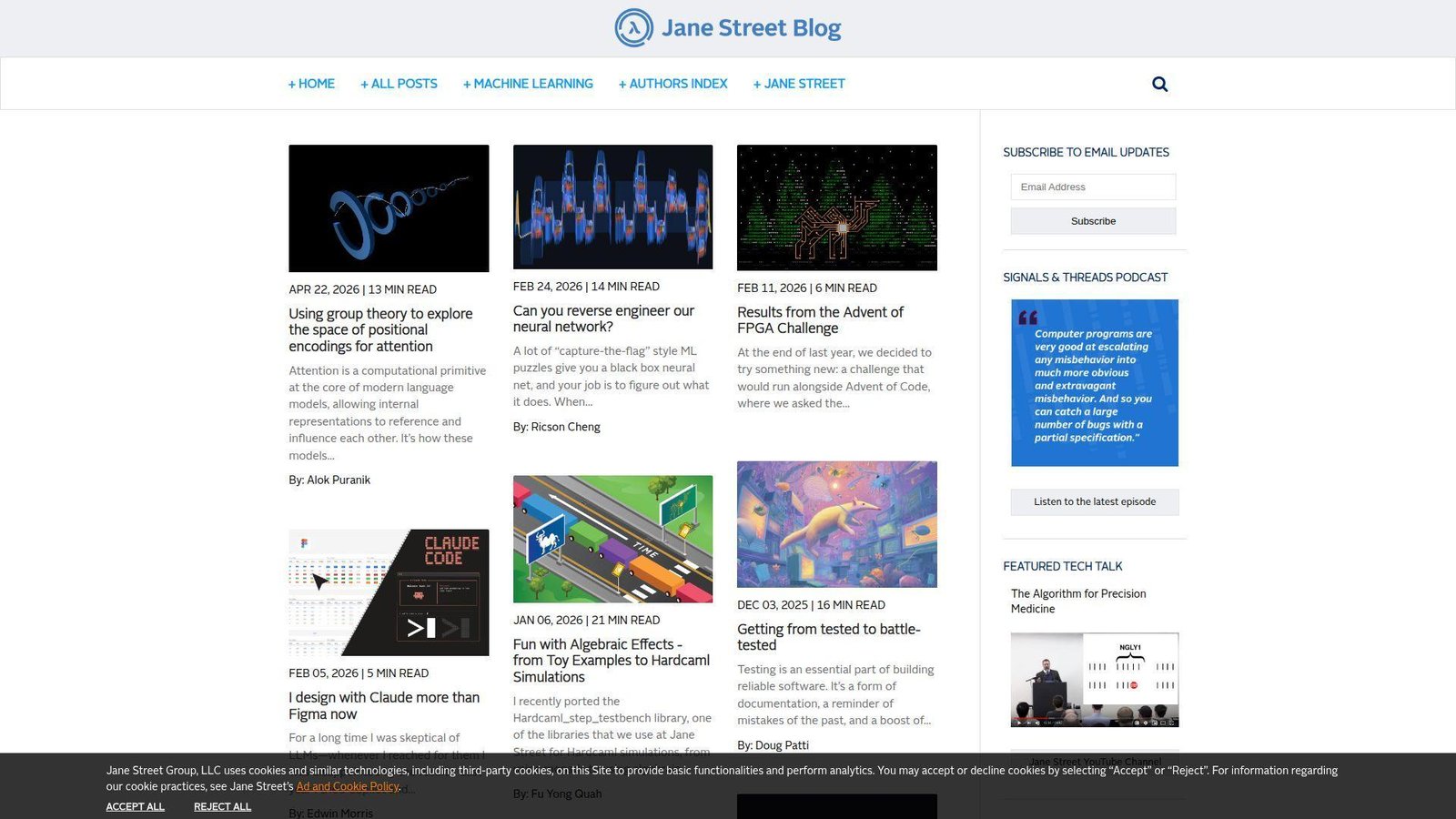 18. Jane Street Blog