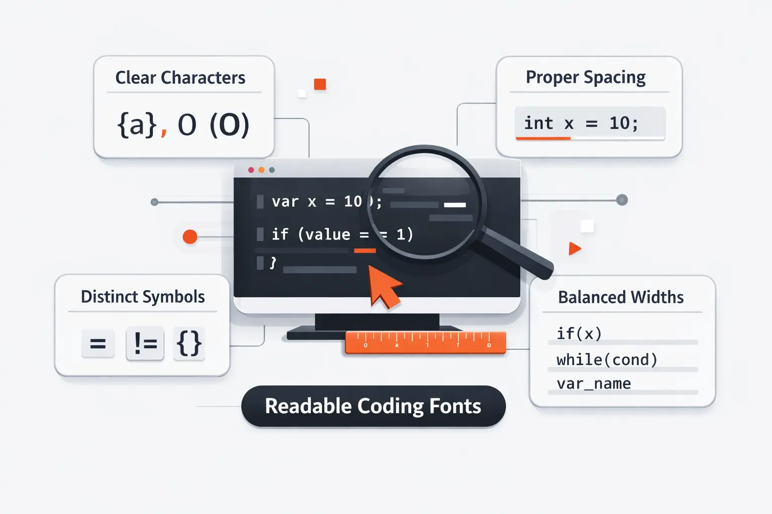 Key Features That Make a Coding Font Easier to Read