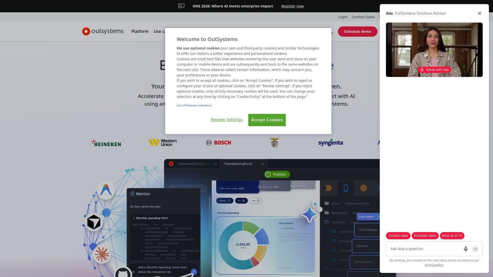 1. OutSystems