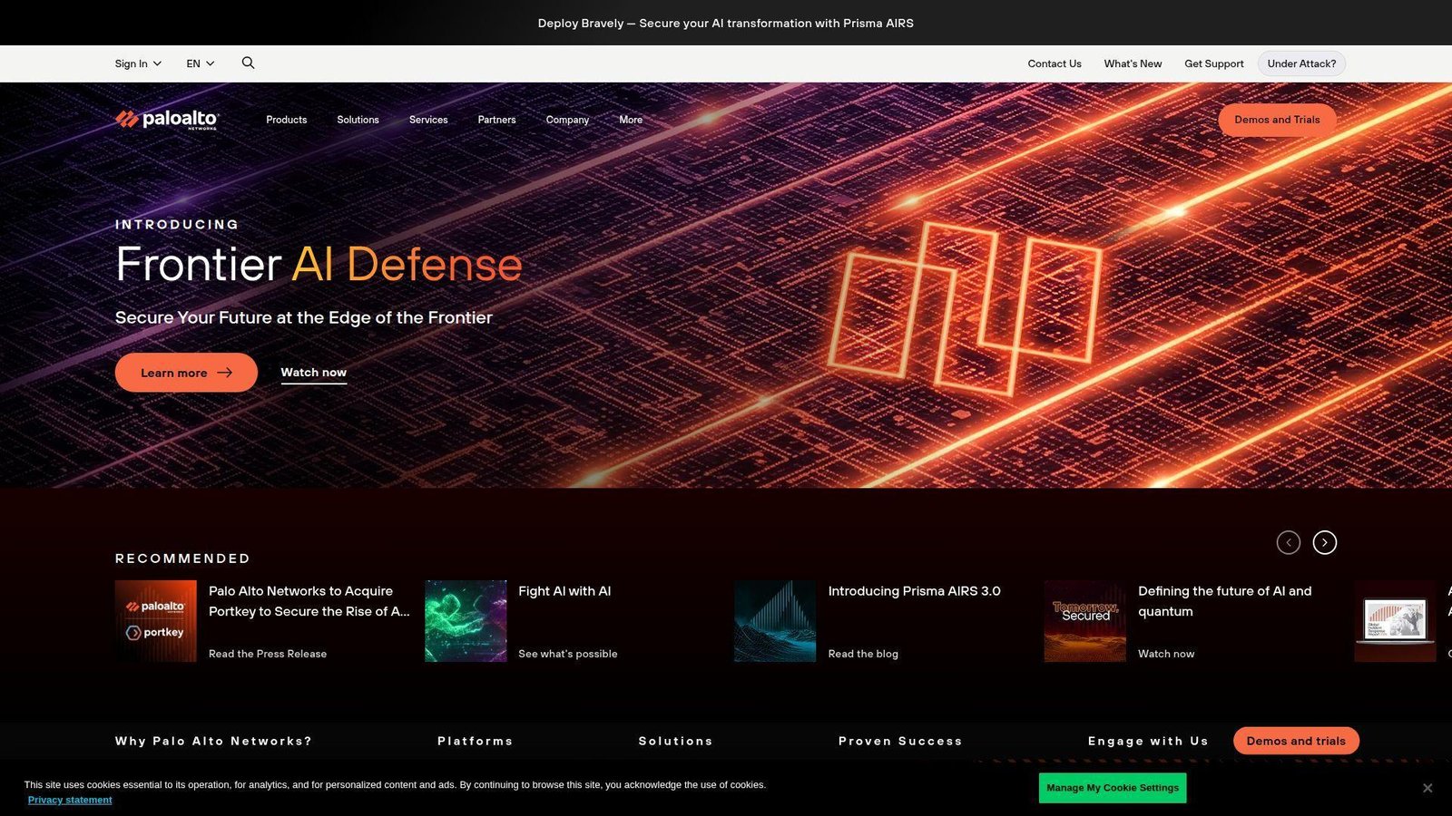 1. Palo Alto Networks