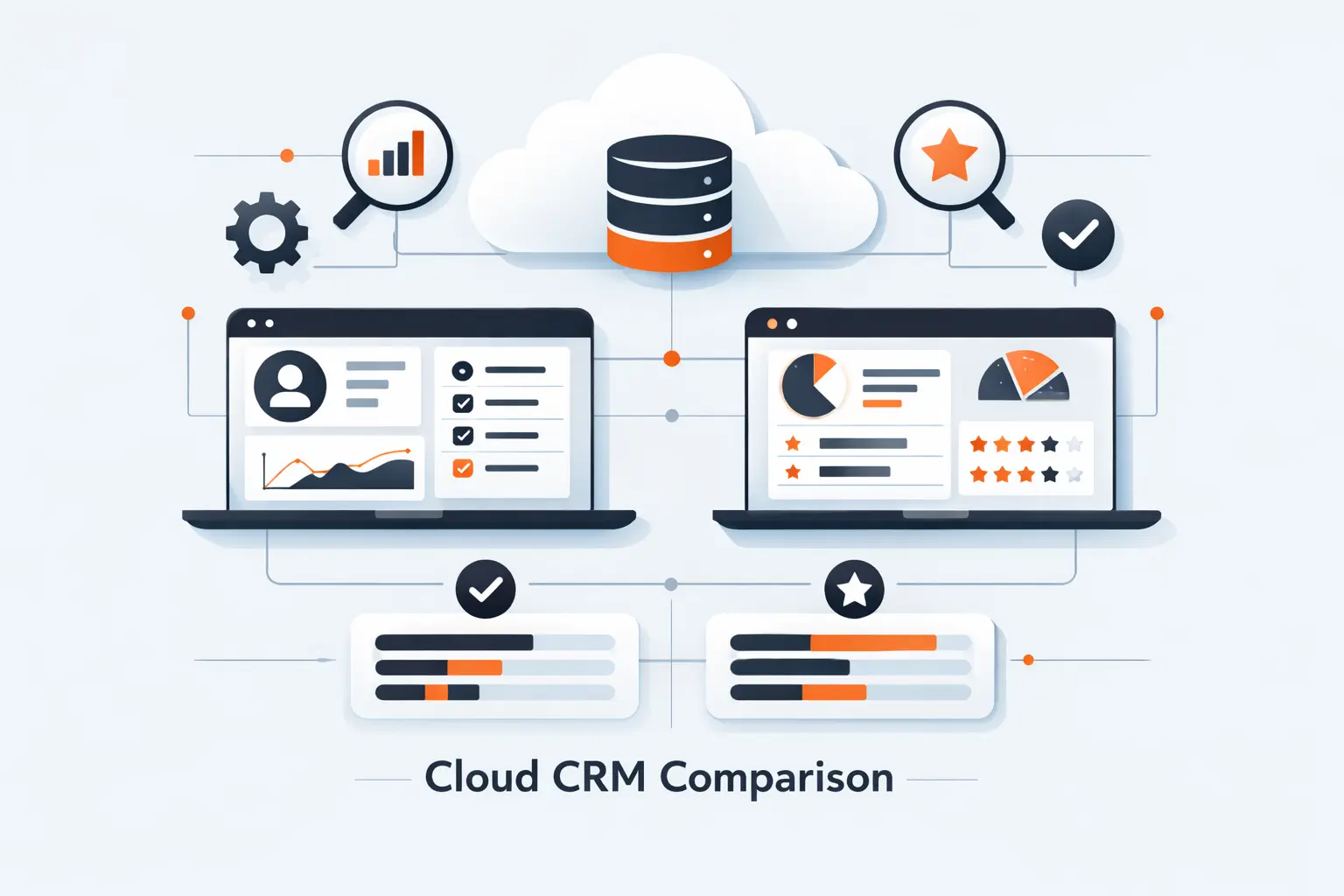 Quick Comparison of Cloud Based CRM Software