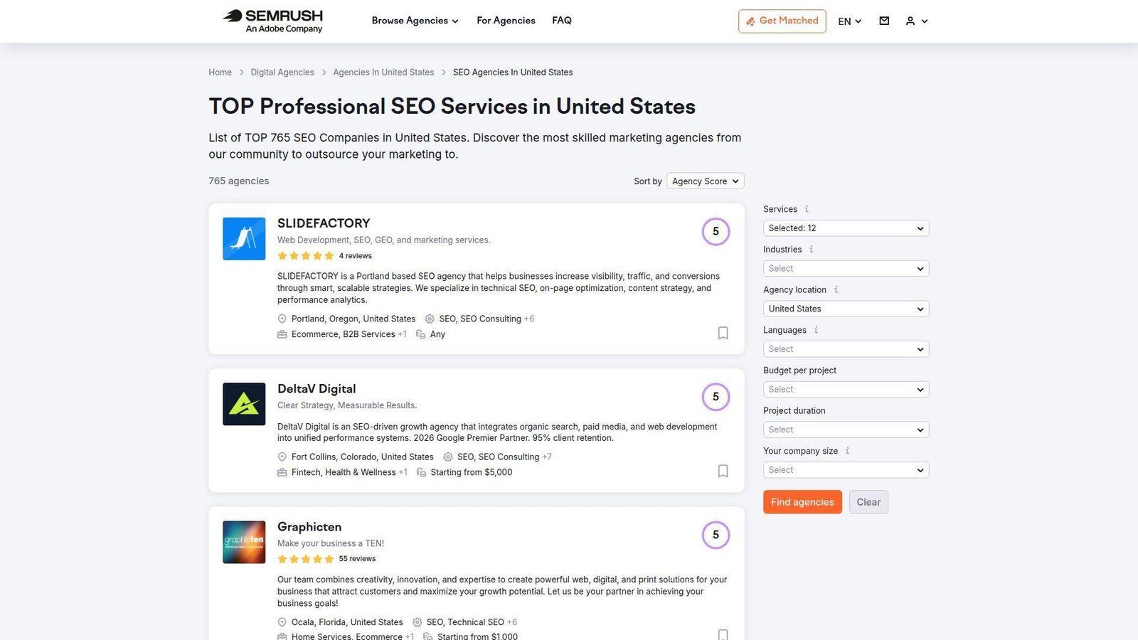 18. Semrush Agency Partners