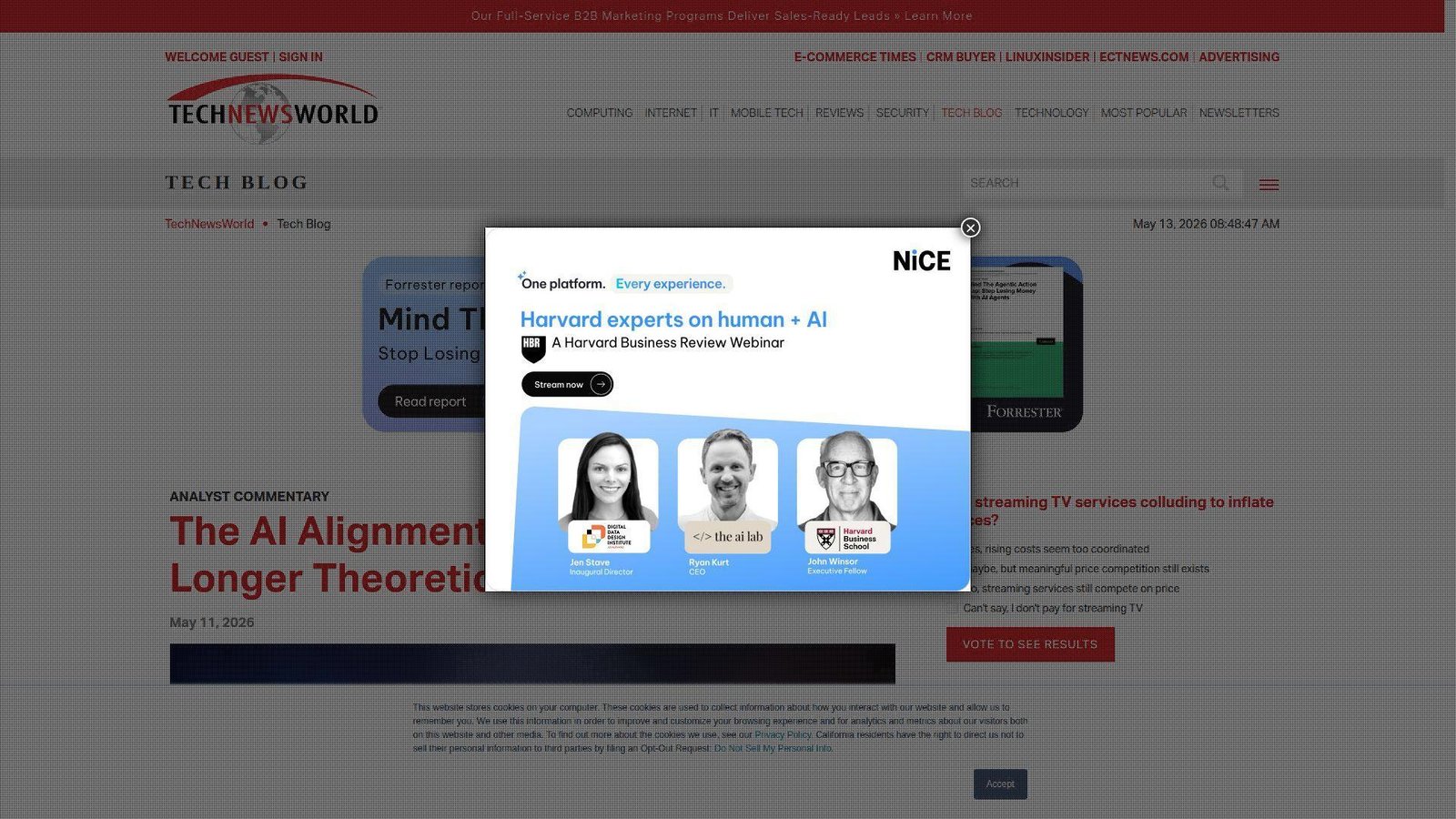 14. TechNewsWorld Tech Blog