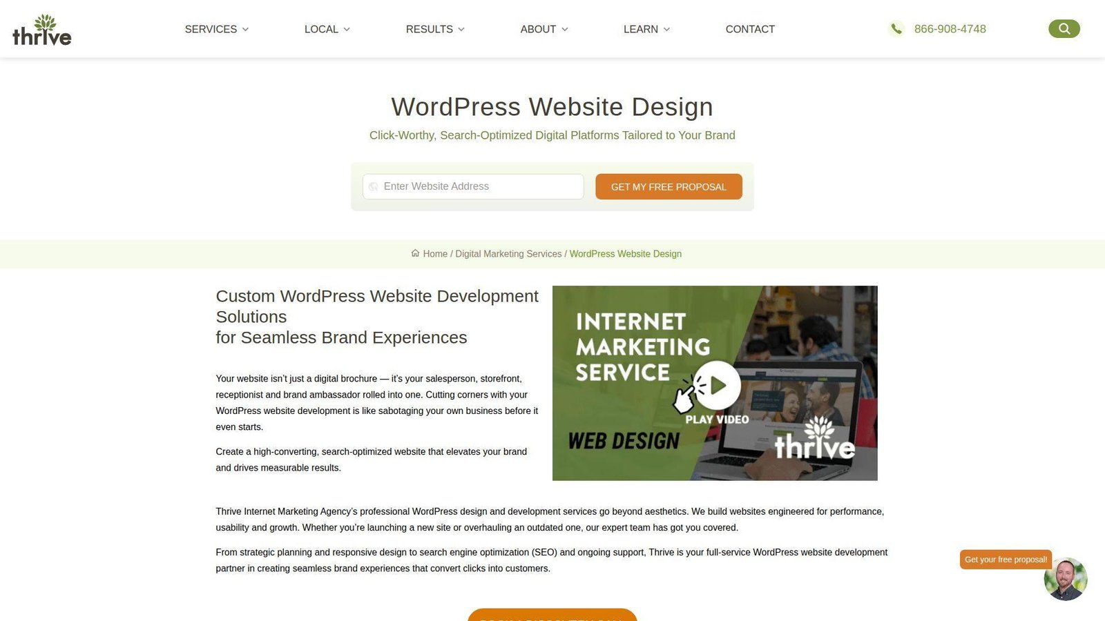 3. Thrive Internet Marketing Agency