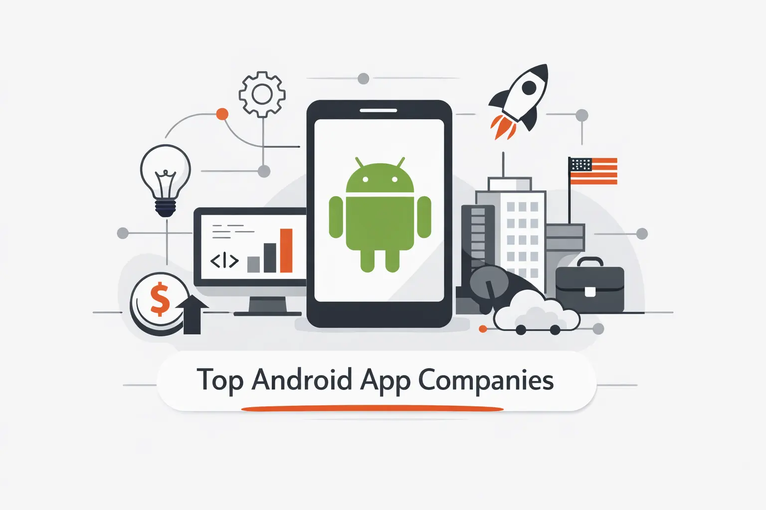 Top 20 Android App Development Companies in USA for Startups and Enterprises