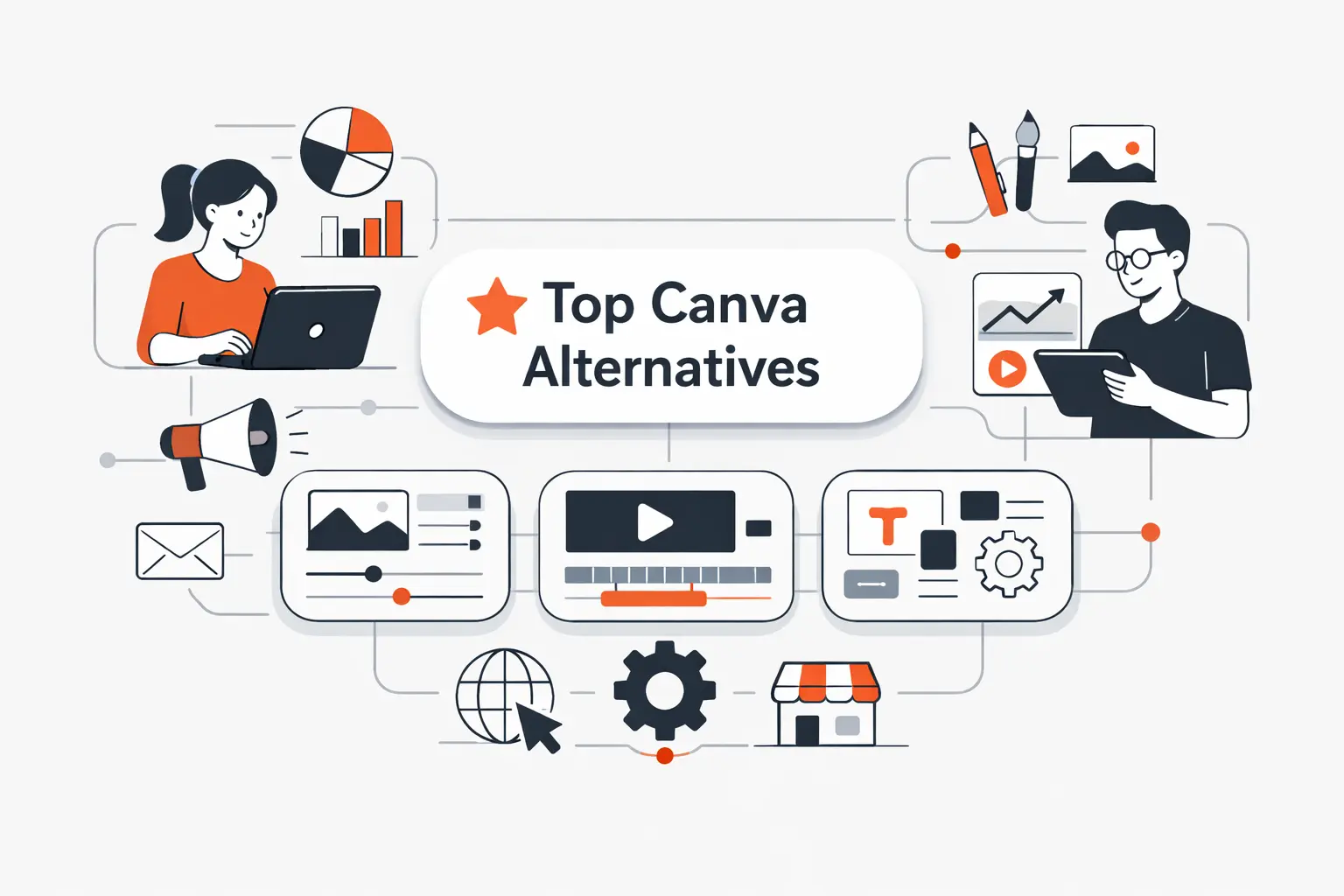 Top 20 Canva Alternatives for Creators, Marketers, and Small Businesses
