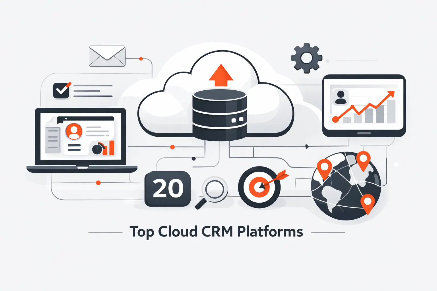 Top 20 Cloud Based CRM Software Platforms for Modern Businesses